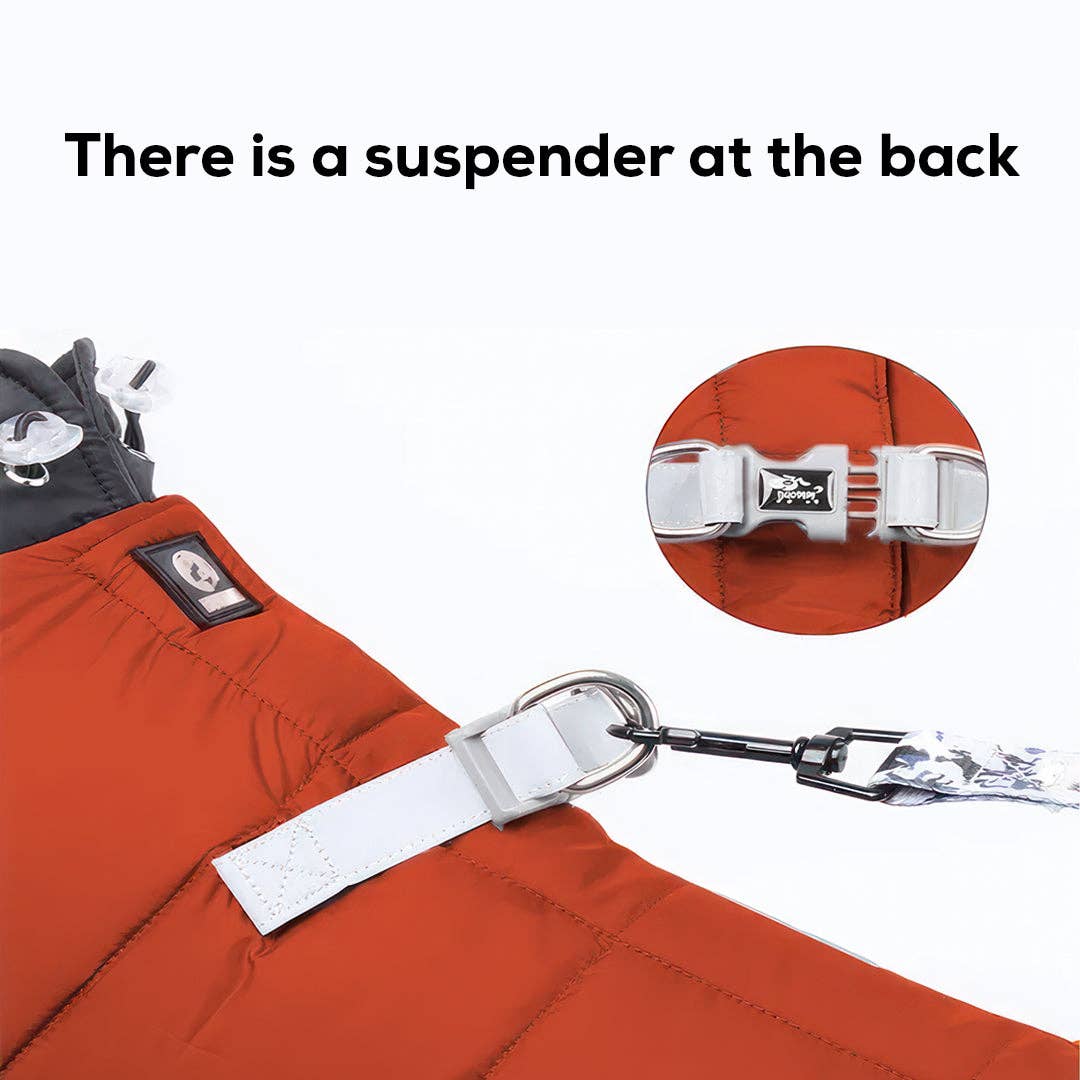 Windproof & Waterproof Full Body Warm Dog Coat